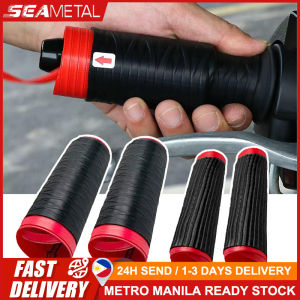 SEAMETAL Silicone Motorcycle Handlebar Cover Universal Self Shrinking Non-Slip Anti Vibration Moto Grip Covers Sleeve Protector