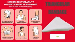 TRIANGULAR "CLOTH" BANDAGE 42X42X60