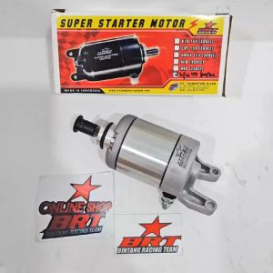 DINAMO STARTER BRT SUPER ELECTRIC MOTOR SATRIA F 150 KARBU / SATRIA FU KARBURATOR