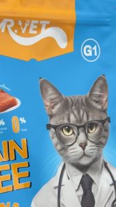 Thức Ăn Hạt G1 grain free MRVET ( Không Chứa Ngũ Cốc Cải Thiện Tiêu Hoá Mix Topping ) dành cho mèo - T3 PETS SHOP