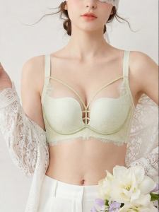 LOVE ESTEEM | Lifting Small-Bust Enlargement Soft Steel Ringed Medium-Thick Cup Underwear