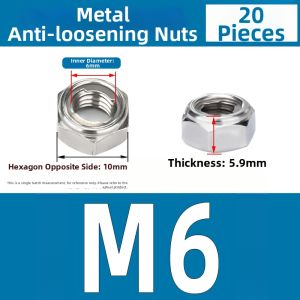 Yi Se Dian Zi | Self-locking Stainless Steel Lock Nuts