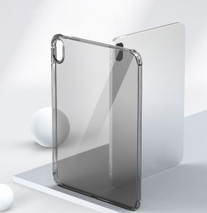 MoKo Case Clear iPad 10th Generation Slim & Lightweight Soft TPU Anti-Scratch Back with Shockproof Impact Resistant Raised Edge for 10th Gen iPad Case 2022 Tablet Protective Cover