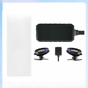Digital Pigeon Motorcycle Driving Screen-Free Recorder 1080P HD Dual Lens Locomotive Screen-Free Recorder Anti-Shake