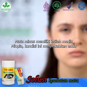 Obat Mata Minus Vitama De Nature ( Bonus Tetes Mata Vimata ) Original