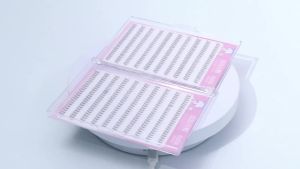HNKMP | 1 Set Comic Lower Lash Extension Clusters No Glue Need Bottom Eyelashes Natural Self Adhesive False Eyelashes Eye Makeup Tool