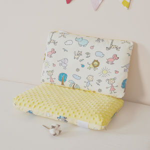 Gối Cho Trẻ Sơ Sinh Có Thể Tháo Gối Nhỏ Có Thể Giặt Nước Cho Trẻ Em Gối Cho Trẻ Em Cotton Định Hình Gối Cho Trẻ 1-2-3-6 Tuổi