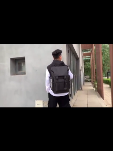 กระเป๋าเป้ผู้ชาย กระเป๋าเป้สะพายหลังลําลอง ใส่แล็ปท็อปได้ เหมาะกับการเดินทาง สไตล์นักธุรกิจ