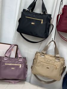 HANKE Women Sling Multiple Compartment Nylon Quality Shoulder Sling Bag