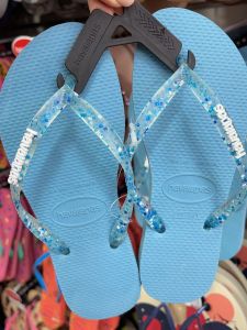 Havaianas Slim Anti-Slip Flat Bottom Beach Shoes Womens 23 Style Outdoor Wearable Sandals Comfortable PU Lined Flip Flops