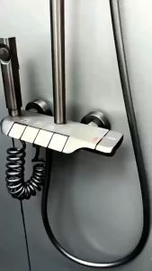 Sen cây 4 phím đàn YAMATO cao cấp mạ titan tắm đứng  Sen củ đồng nặng 1.5KG bền đẹp - Hàng nhập khẩu cao cấp -  Bảo hành 5 năm