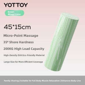 YOTTOY | Solid Muscle Relaxing Foam Roller with Floating Points