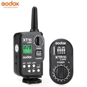 Godox XT-16 XT16 pemacu kilat dikawal Radio tanpa wayar untuk Godox Witstro AD360 DP/DE/QT/SQ/GT/GS siri Studio Flash Light