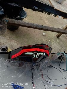 akrilik lazy Vario LED new 125/150  gen 1 atau gen 2 // PNP MIKA