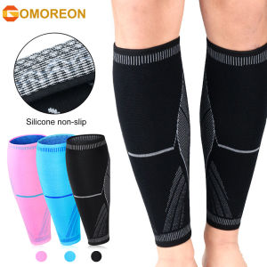 1Pcs Sports Compression Leg Sleeve Basketball Football Calf Support Running Antiskid Shin Guard Cycling Leg Warmers