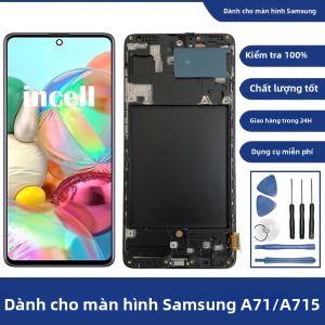 Màn Hình LCD Super AMOLED Với Bộ Số Hóa Cảm Ứng Cho Samsung Galaxy A71 A715 A715F A715FD - Bộ Phận Thay Thế Cho Điện Thoại Di Động