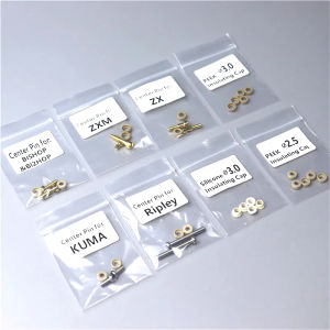 1Set Screws 510 Pin Copper Center Screw with PEEK Insulating Cap Replacement Parts for Mesh Bishop Kuma Dead Rabbit 4 Ripley