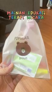 Mainan Edukasi Anak Terapi Wicara Bicara Stimulasi Oramotor Sensori Anak by GHEduPlay