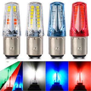 2PCS  Motorcycle Led Lights Strobe Flashing Moto Universal Flowing Strobe Lamp Bulb Car Brake Warning Light Turn Signal Lamp Accessories