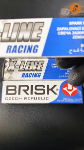 Brisk Busi Motor X-Line Racing Kawasaki KLX D Tracker Athlete Blitz R Zone Trail 110 125 150 NAOR14-X7