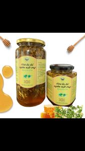Hũ hoa đu đủ đực tươi ngâm mật ong hũ 500ml và hũ 1 lít