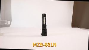 Đèn Pin Zoom Laser Trắng Chiếu Sáng Ngoài Trời Cường Độ Cao Di Động Có Bốn Mức Độ Điều Chỉnh Và Hiển Thị Mức Pin