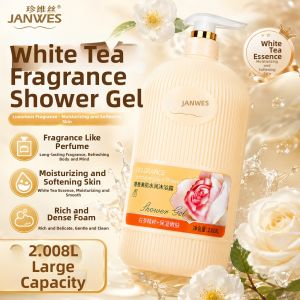 JANWES | Gel Tắm Trắng Trà Dài Lâu Mát Lạnh Dưỡng Ẩm