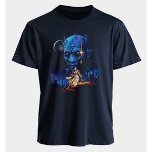 Star Wars-themed Printed Mens and Womens Round-neck T-shirts 2025 American Summer Sports Loose and Comfortable Short-sleeved