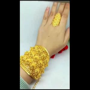 Set Gelang Cincin Emas Kendari Titanium
