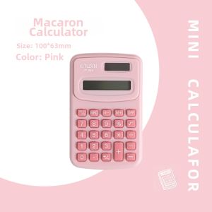 Color Gradient Solar Powered Mini Calculator