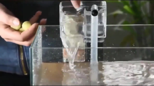 Pompa Filter Penggantung Filter Eksternal Tangki Ikan Akvarium Air Jatuh Tangki Ikan Dinding-Mounted aquarium aksesori air baru