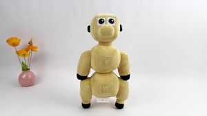 Kawaii Plushie Voxel Robot Dog ZOO or OOF Game Peripheral Toys For Kids Game Fans Birthday Xmas Gift Home Decor