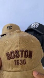 6 BULAN - 3 TAHUN TOPI BAYI CORDUROY KEREN TOPI BASEBAL ANAK LAKI LAKI ALA KOREA