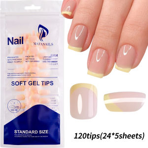 576Pcs 24-Color Short Square Press On Nails Full Cover Solid Color Colored False Nail Acrylic Artificial Wearable Fake Fingertip