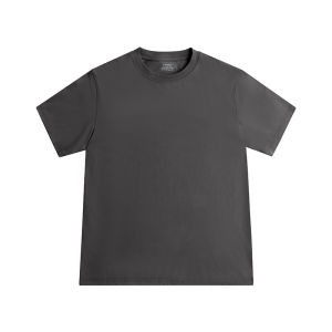 ZONJVNN American Style Short Sleeve T-Shirt Mens Breathable Quick Dry Cool Feeling Standard Fit Summer Casual Cotton Blend