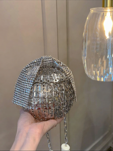 UGALS | Metallic Beads Handmade Handbag and Crossbody