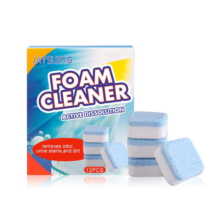 Jaysuing Automatic Toilet Bowl Cleaner Effervescent Tablet Deep Long