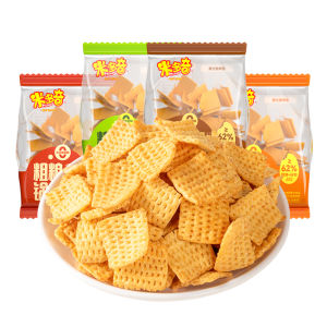 MIDUOQI | Spicy Grilled Flavor Puffed Rice Cracker 45g