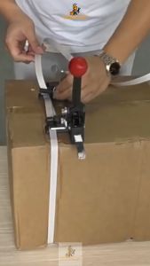 Nasara Spot PVC Strap Manual Packing Machine For PP / PET Plastic Packing Strip Tool Tensioner & Plier / 纸箱打包带机