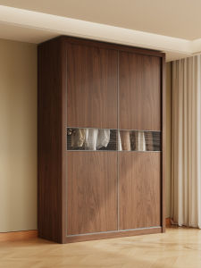 Solid Wood Sliding Wardrobe
