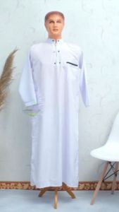 Jubah Pria Dewasa Jubah Muslim Al Harbi Jubah Pria Terbaru Terlaris Ukuran Jumbo Bahan Adem dan Lembut Jubah Terlaris