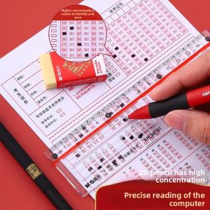 MONLEYTA | Examination Stationery Set For College Students And Civil Servants Includes Answering Cards And Special Pens For 2B Pencil Hole Temple Blessing