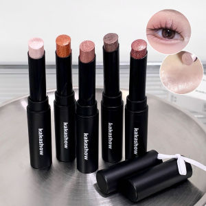 อายแชโดว์เยลลี่หลากสีเนื้อนุ่มติดทนนานเงามุก Matte FINISH High-Gloss Fine Shimmer อายแชโดว์