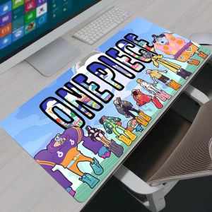 Bandai | Mouse Pad Computer Laptop Japan Game Anime One Piece Logo Keyboard Mouse Mat Large Mousepad Keyboards Gamers Decoracion Desk Mat