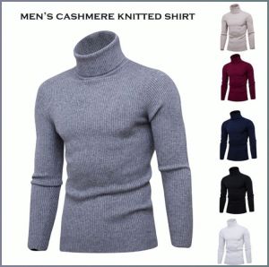Pullover Comfort Soft Sweater Wearable Turtleneck Adult Suit Popularity Men