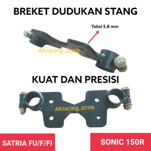 BREKET BRACKET DUDUKAN STANG SATRIA FU F FI SONIC