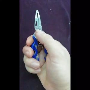 CeeJay คีมคีบปากปลา น้ำหนักเบาใช้งานง่าย คีมตกปลาอเนกประสงค์พกพาสะดวก Stainless Steel Fishing Pliers