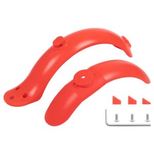 Rear Mudguard Tire Splash Fender Guard with Screws Rubber Cap for Xiaomi KickScooter M365 Pro 1S Electric Scooter Front Fender