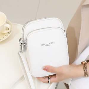 BYUELUN | Korean Style Simple Shoulder Crossbody Phone Bag with Multiple Pockets