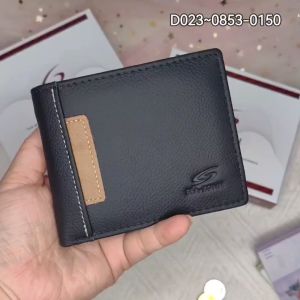 [ FREE BOX ] MENS COW LEATHER BIFROLD SHORT WALLET BEG DUIT LELAKI READY STOCK GOOD DOMPET PENDEK LELAKI KULIT LEMBU ASLI READY STOCK.